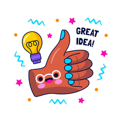 Great Idea Witty Sticker