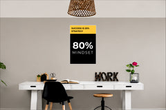 Success Strategy Wall Decor Witty Poster