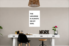 Universe Quote Wall Decor Witty Poster