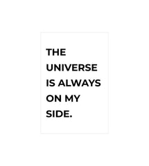 Universe Quote Wall Decor Witty Poster