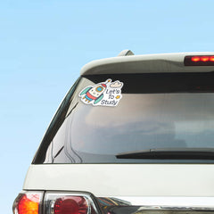 Let's to Study Witty Sticker