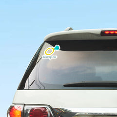 Marry Me Witty Sticker