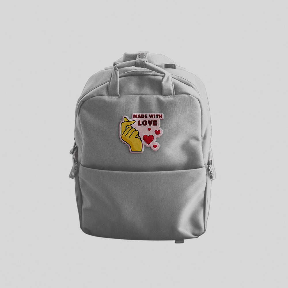Made With Love Witty Sticker