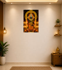 Tirupati Balaji Wall Decor Devotional Poster