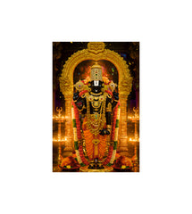 Tirupati Balaji Wall Decor Devotional Poster