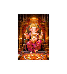 Ganesh Ji (Ganpati Bappa) Wall Decor Devotional Poster