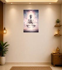 Cosmic Buddha – Radiate Boundless Love Wall Decor Devotional Poster