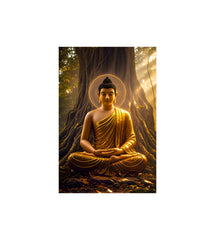 Gautam Buddha Wall Decor Devotional Poster