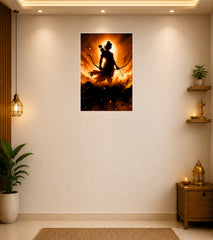Shree Ram Wall Decor Devotional Poster