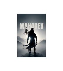 Mahadev (Shankar Ji) Wall Decor Devotional Poster
