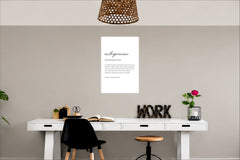Entrepreneur Quote Wall Decor Witty Poster