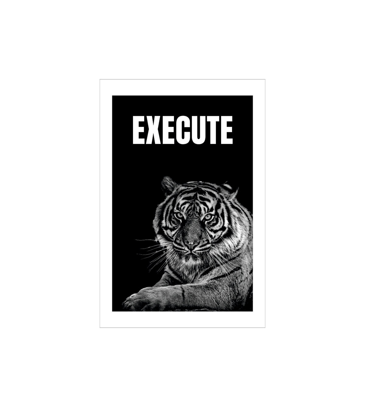 Execute Wall Decor Witty Poster
