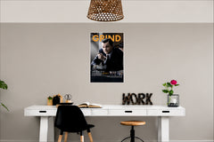 Grind Quote Wall Decor Witty Poster