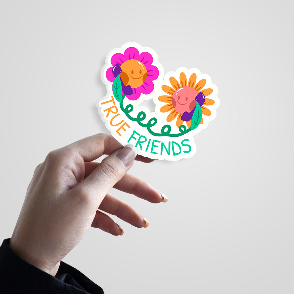 True Friends Witty Sticker