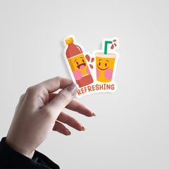Refreshing Witty Sticker