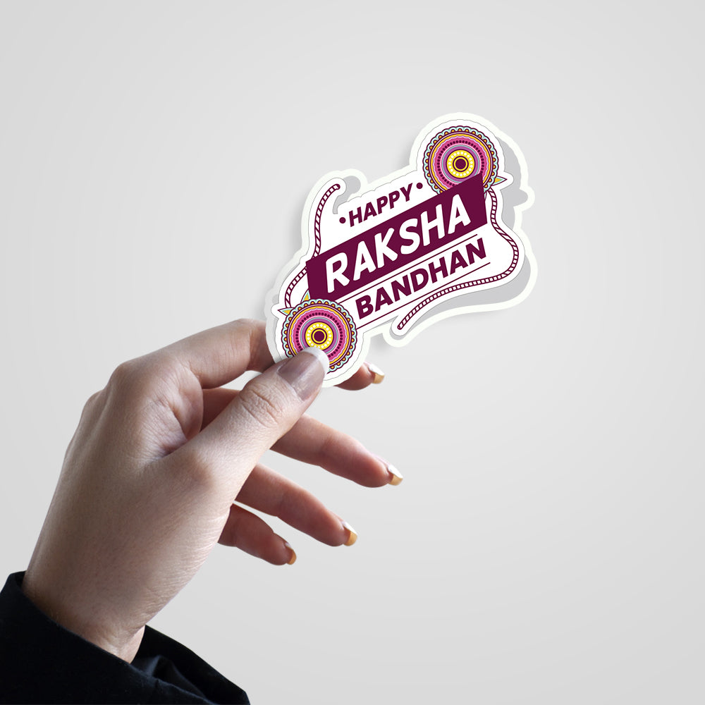 Happy Raksha Bandhan Witty Sticker