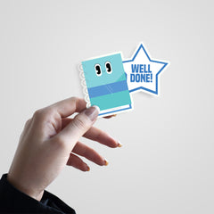 Well Done Witty Sticker