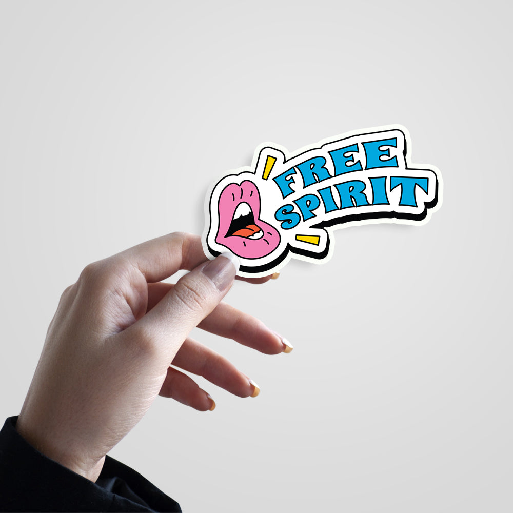 Free Spirit Witty Sticker