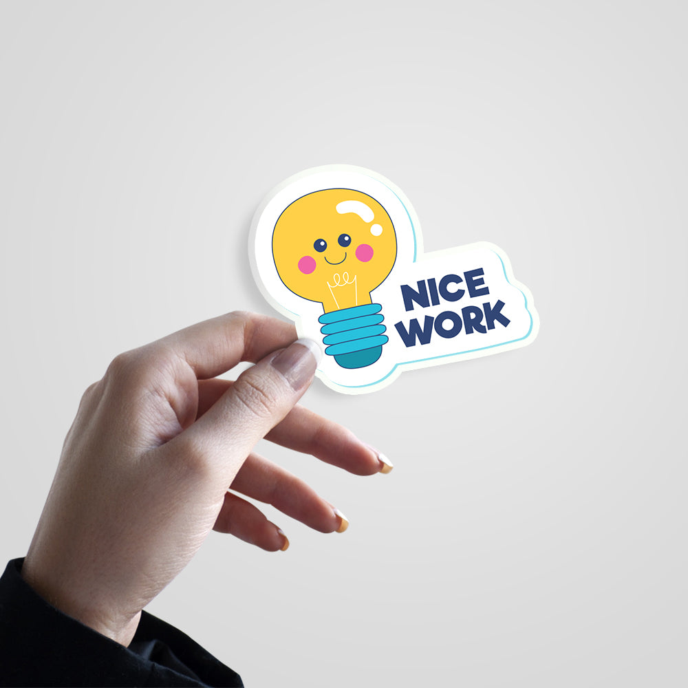 Nice Work Witty Sticker