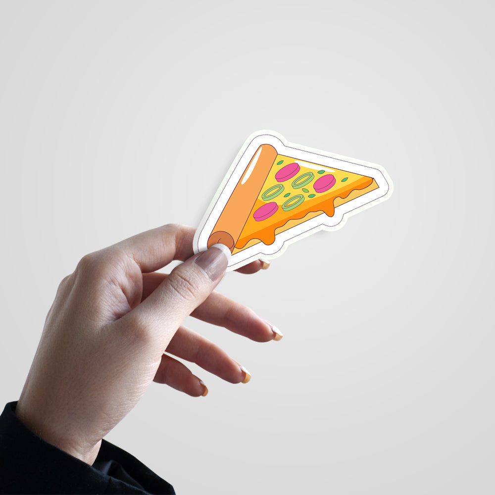 Pizza Slice Witty Sticker