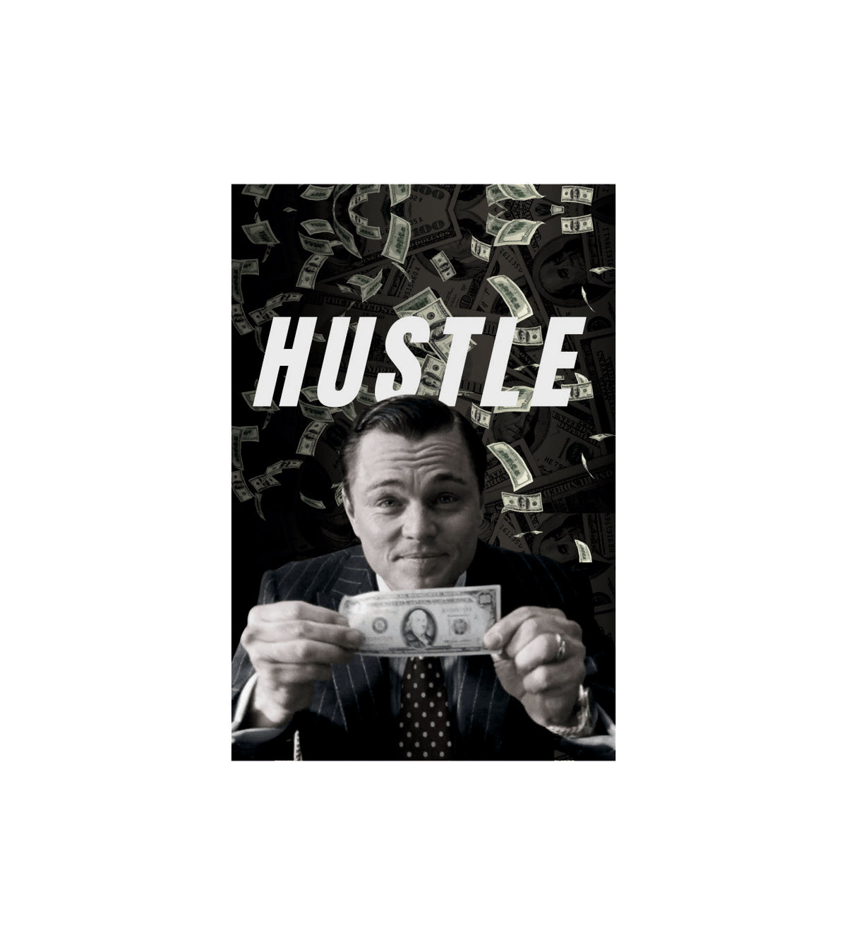 Hustle Wall Decor Witty Poster