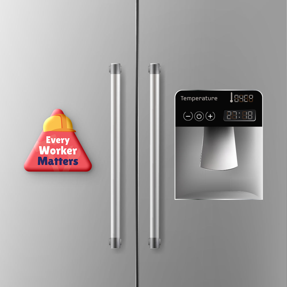 Every Worker Matters Witty Sticker