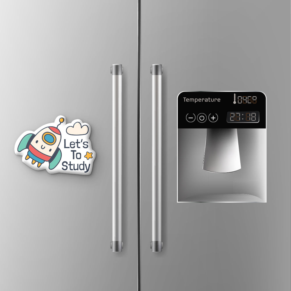Let's to Study Witty Sticker