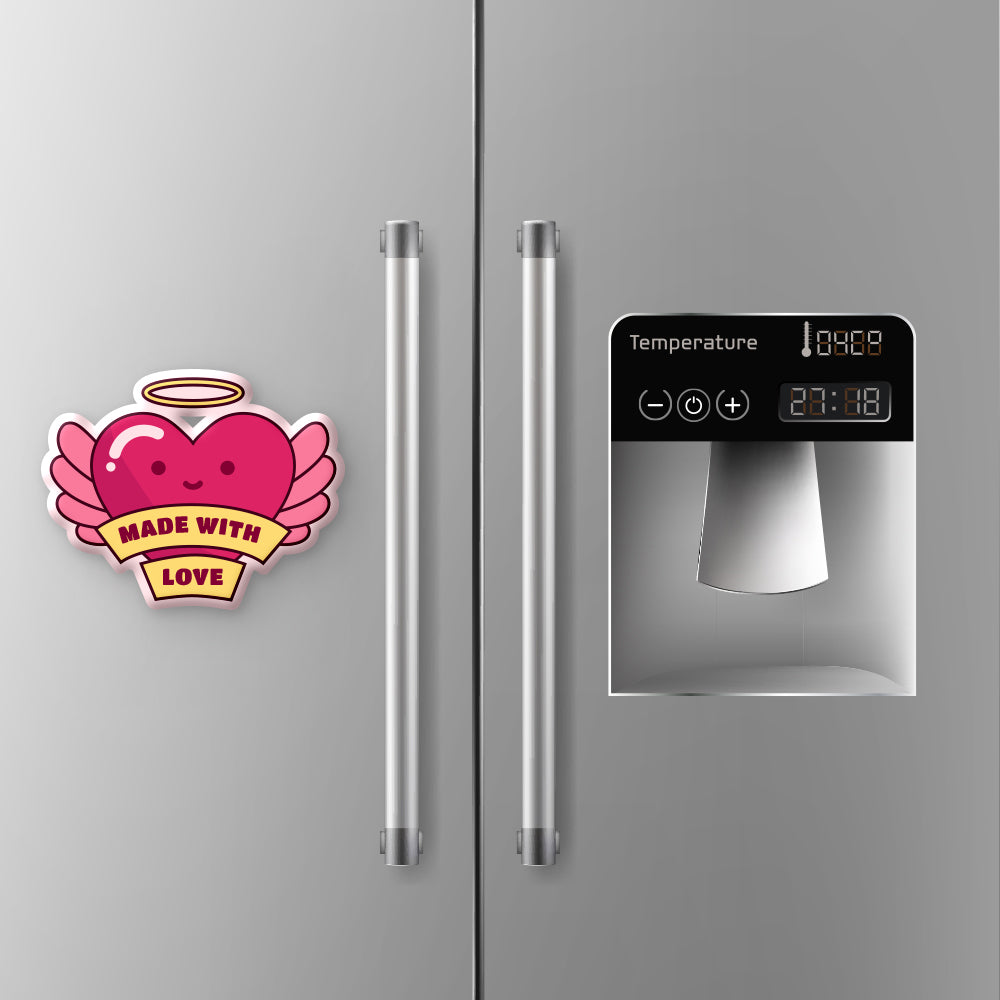 Made With Love Witty Sticker