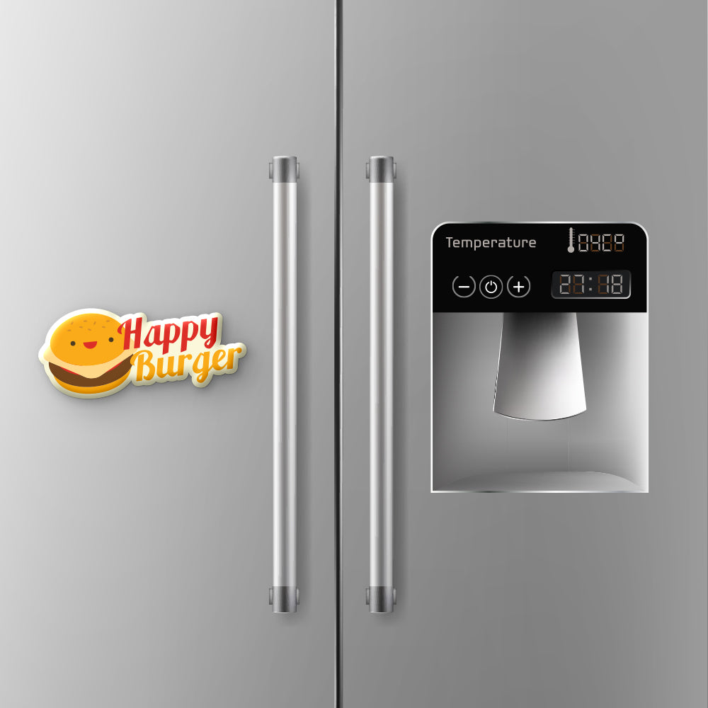 Happy Burger Witty Sticker