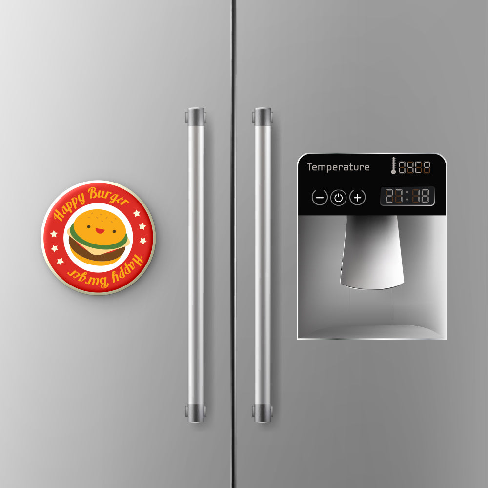 Happy Burger Witty Sticker