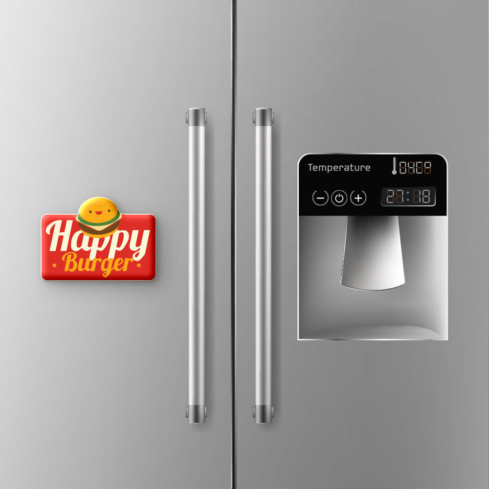 Happy Burger Witty Sticker
