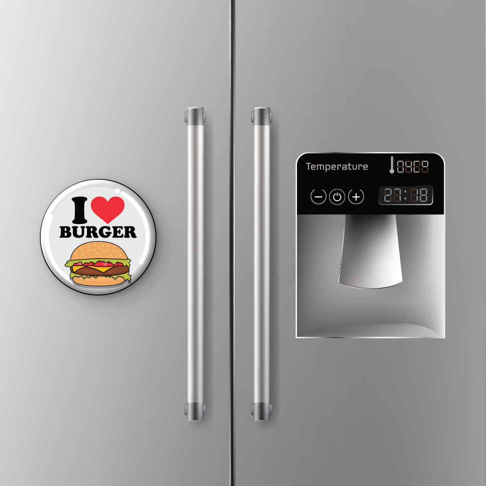 I Love Burger Witty Sticker