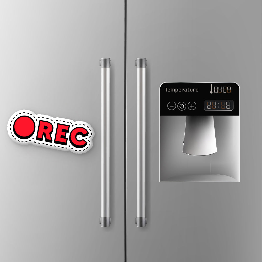 Recording Witty Sticker