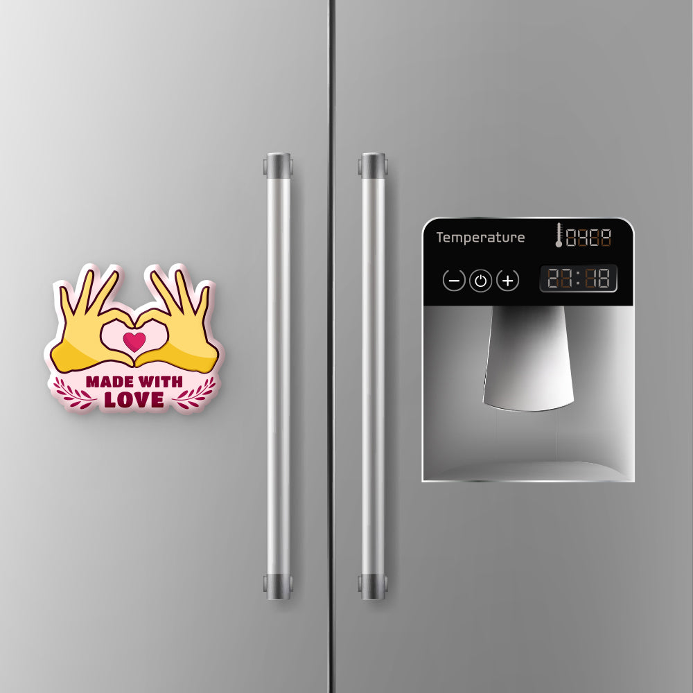 Made With Love Witty Sticker