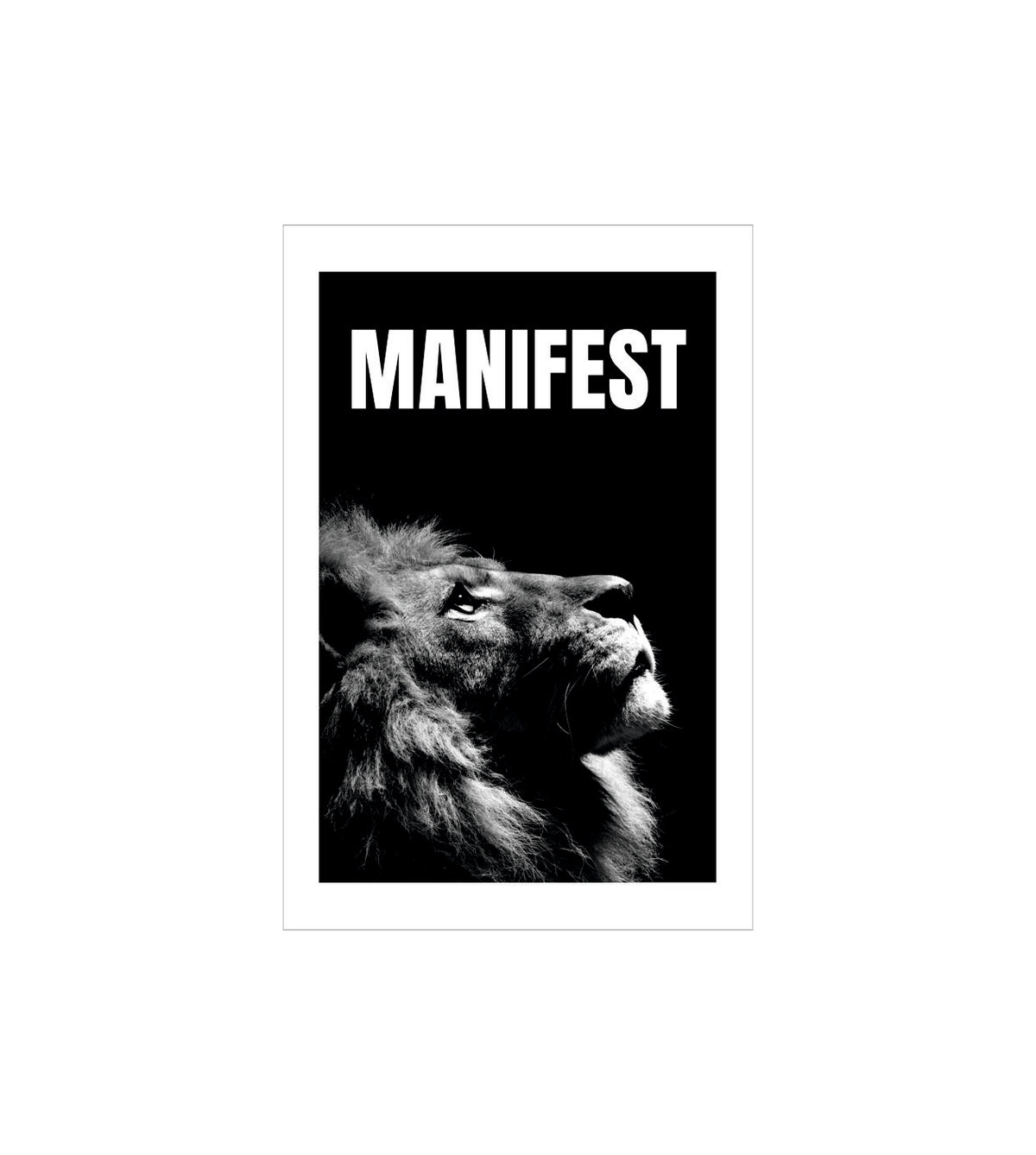 Manifest Wall Decor Witty Poster