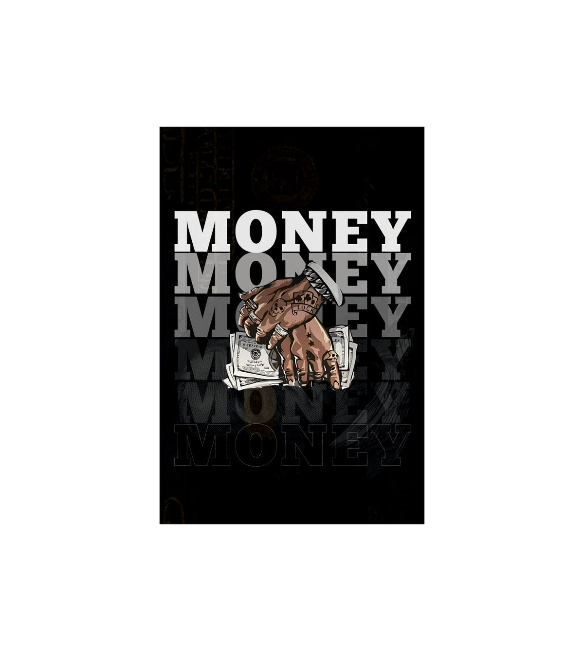 Money Money Wall Decor Witty Poster