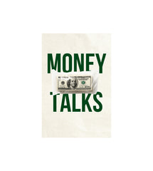 Money Talks Wall Decor Witty Poster