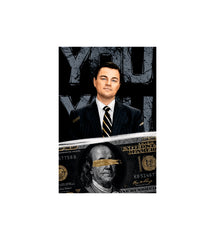 Leonardo DiCaprio Wall Decor Witty Poster