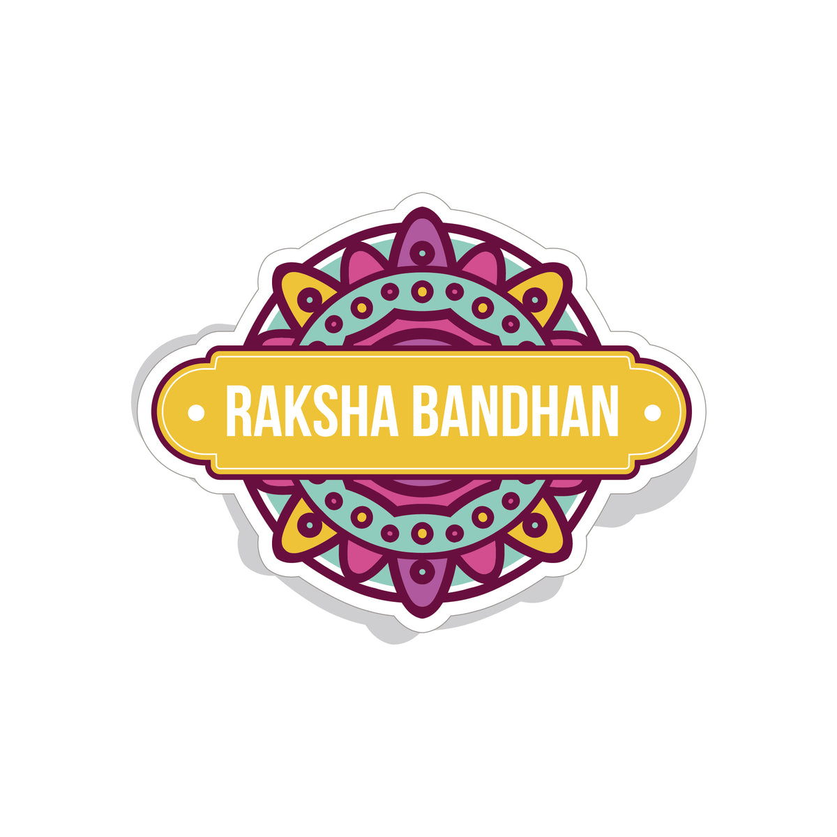 Raksha Bandhan Witty Sticker