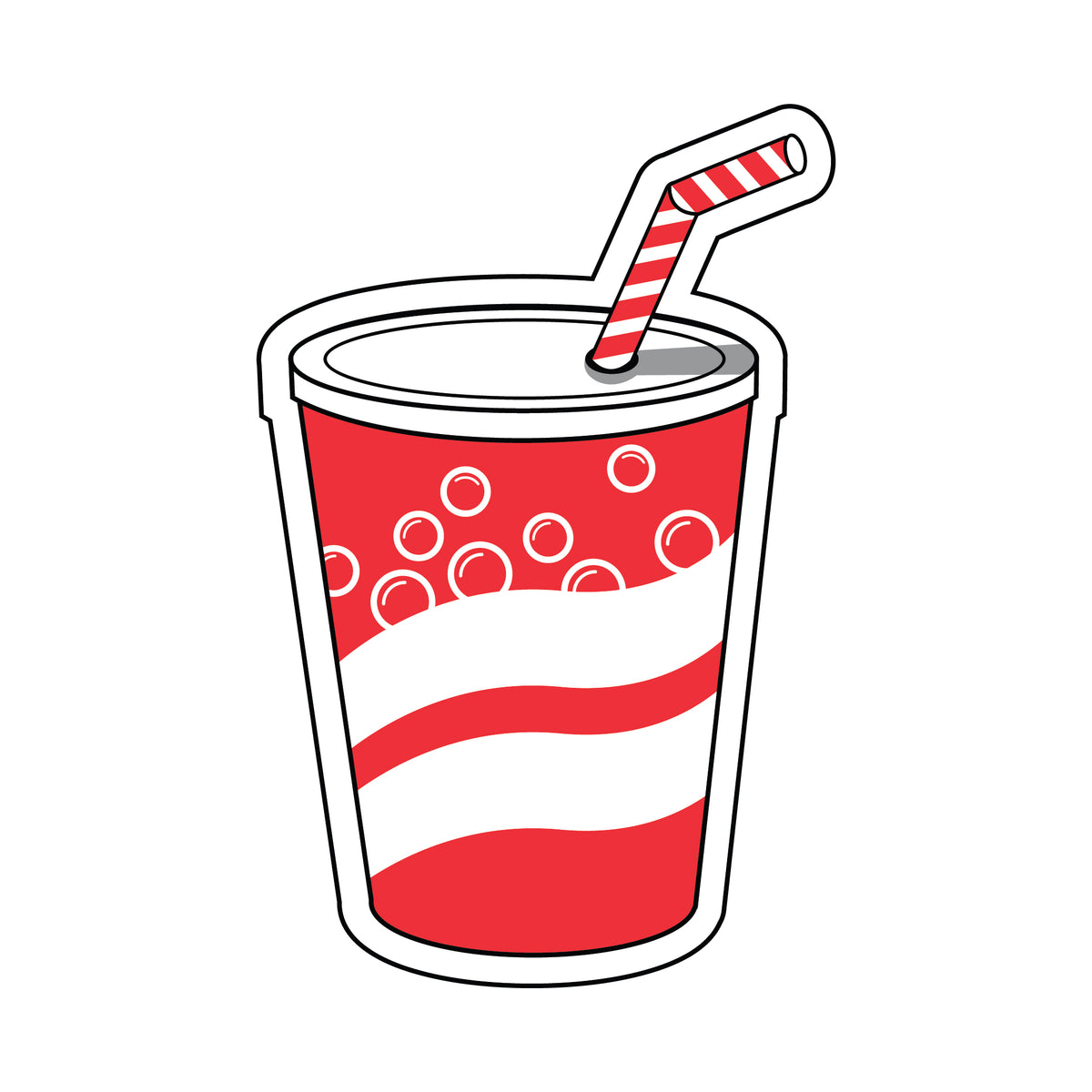 Coffee Cup Witty Sticker