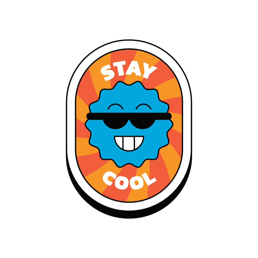 Stay Cool Witty Sticker
