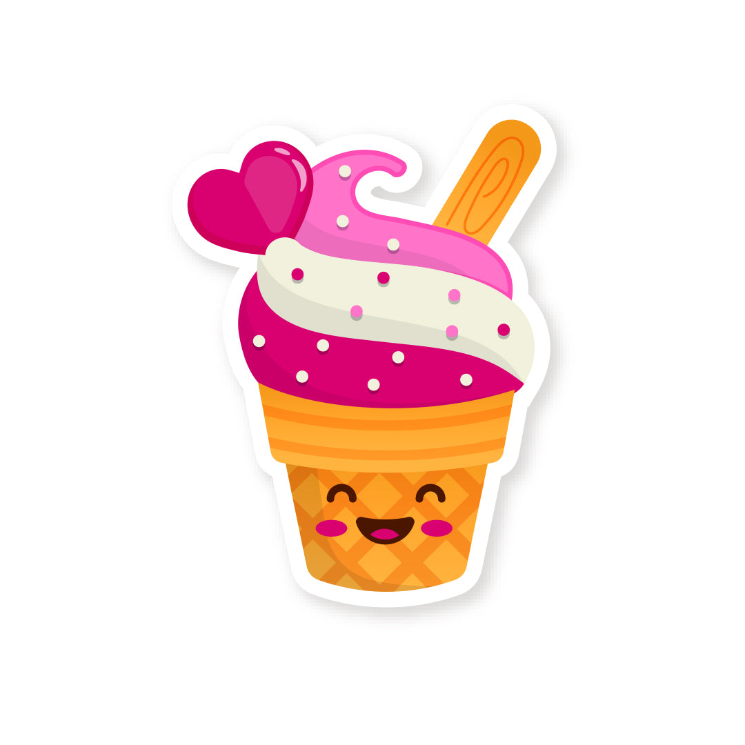 Ice Cream Witty Sticker