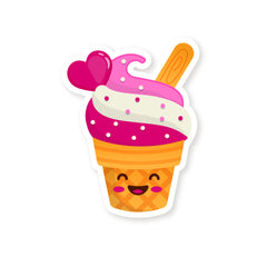Ice Cream Witty Sticker