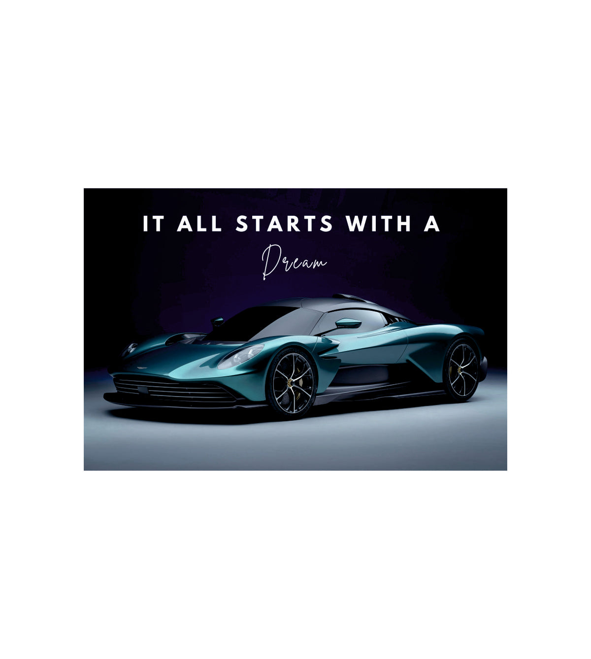 SuperCar Wall Decor Poster
