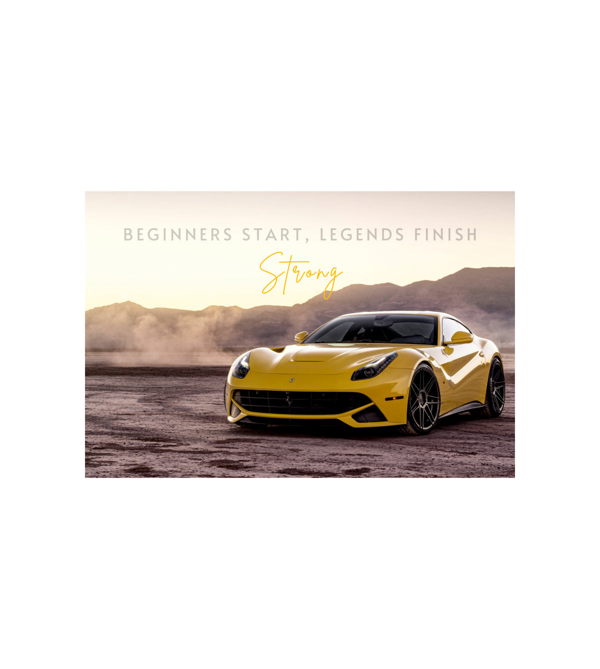 SuperCar Wall Decor Poster