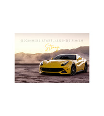 SuperCar Wall Decor Poster
