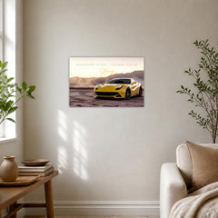 SuperCar Wall Decor Poster