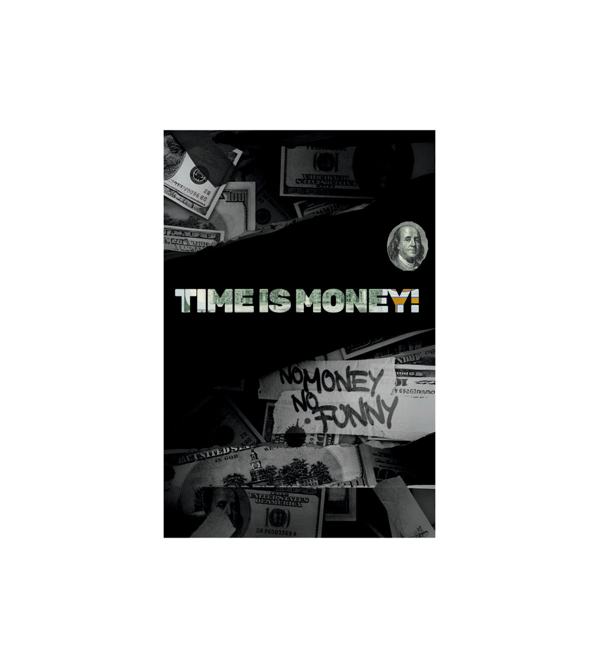 Time Is Money Wall Decor Witty Poster