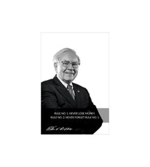 Warren Buffett Quote Wall Decor Witty Poster